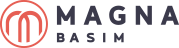 Magna Basım logosu — Megapol Lojistik baskı ve ambalaj sektörü referansı